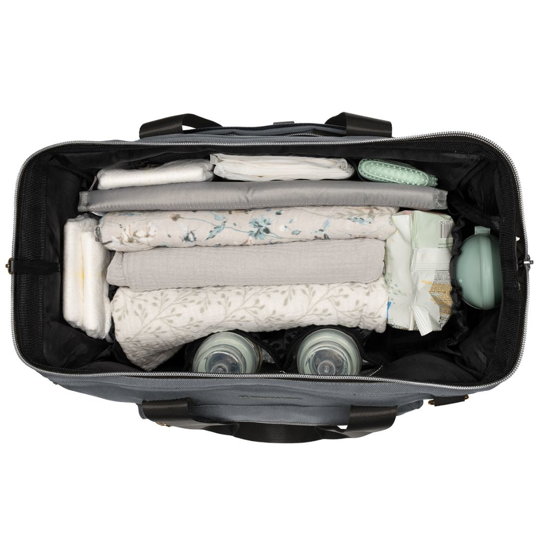 KikkaBoo® Previjalna torba Maxi Grey NEW 2025 KikkaBoo