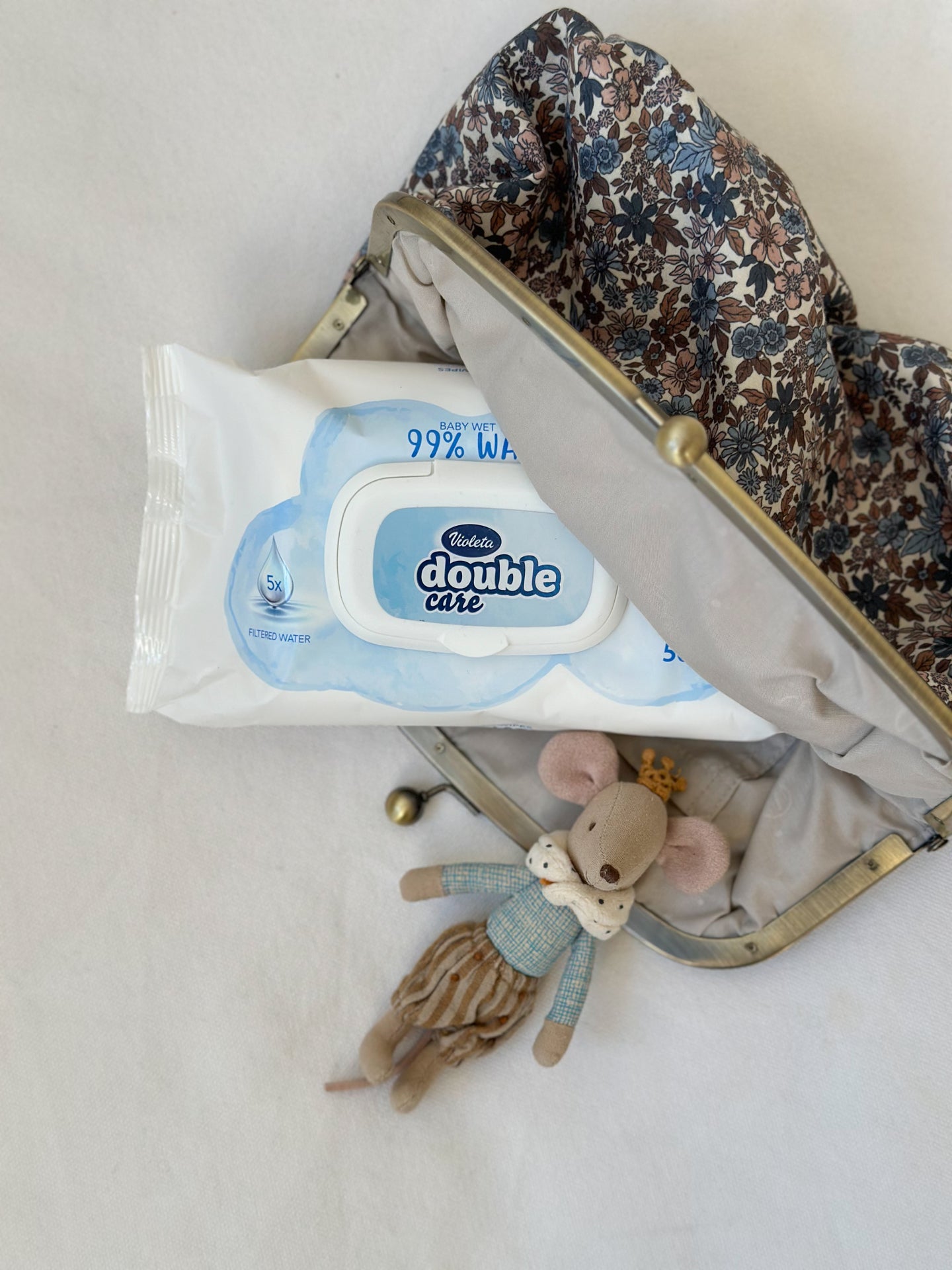 Violeta® Plenice Cotton Touch 6 (16kg+) 44 kosov + Vlažilni robčki Water Care Violeta