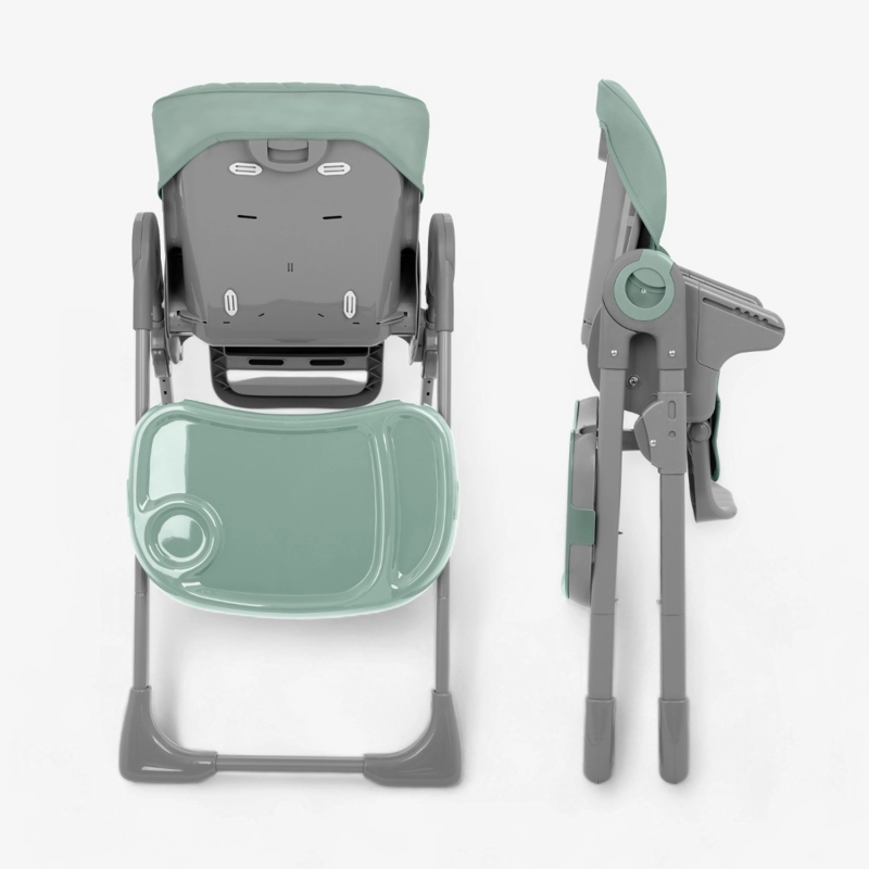 KikkaBoo® Otroški stol za hranjenje Comfy+ Grey KikkaBoo