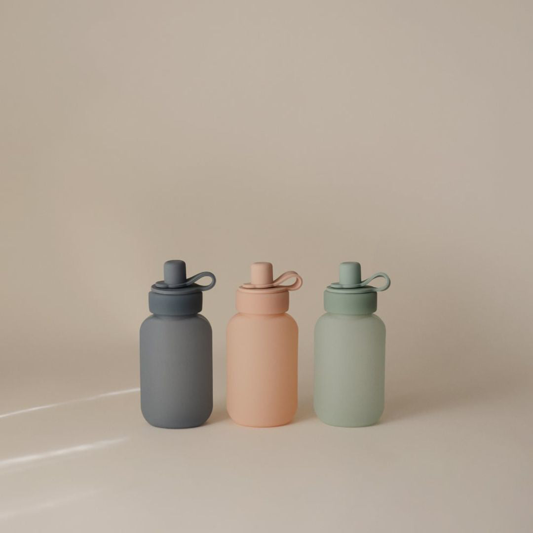 Mushie® Set 2 silikonskih modelčkov za smoothie Blush Mushie