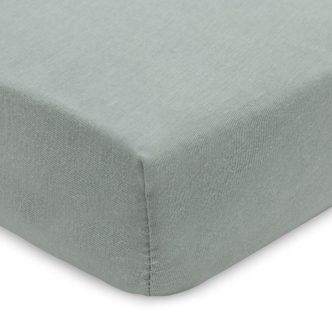 Jollein® Bombažna rjuha 2 kosa 140x70/150x75 Sea Green/Biscuit Jollein