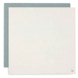 Jollein® Set di 2 fasce per neonati 115x115 Sea Green/Ivory