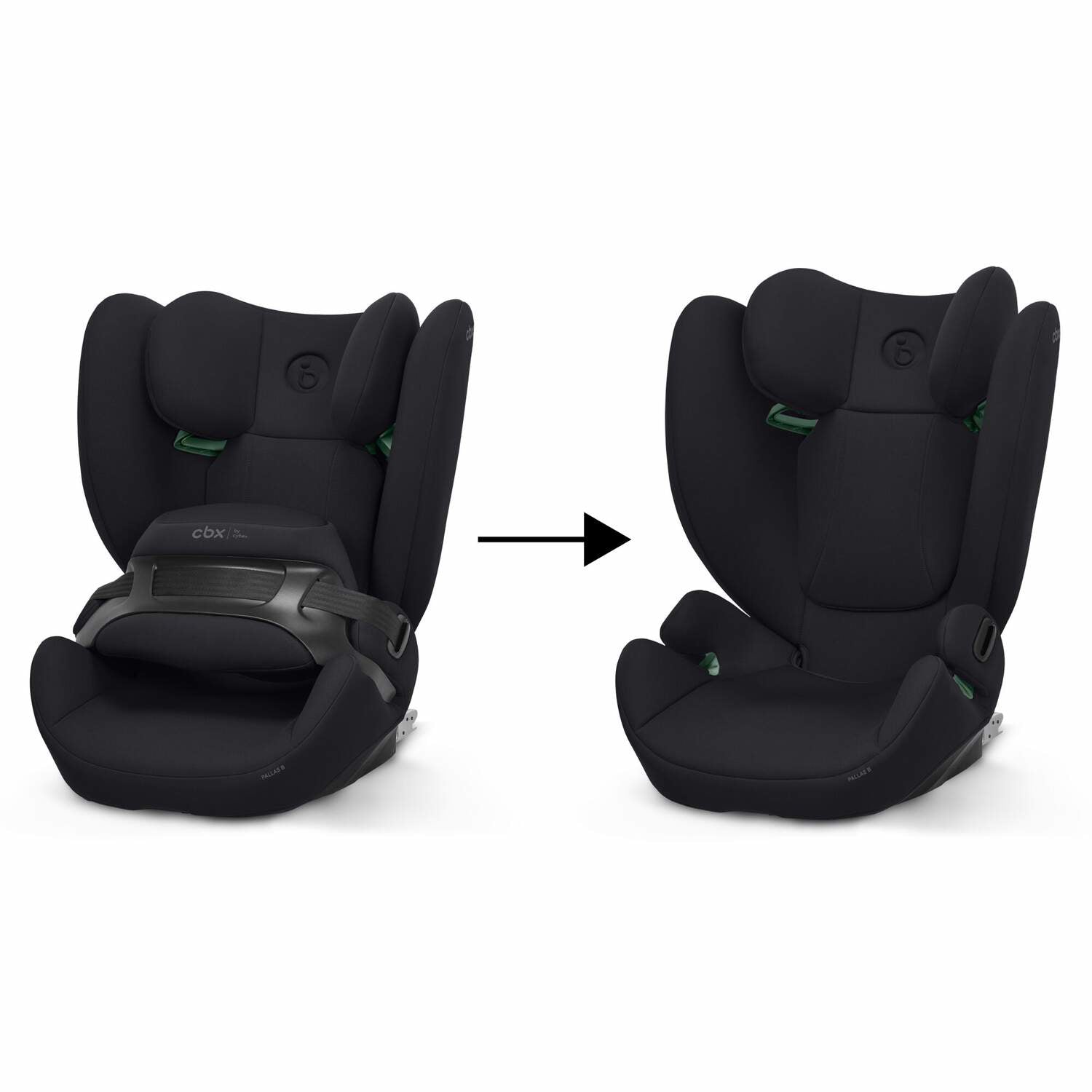 CBX by CYBEX® Otroški avtosedež Pallas B i-Size (76-150cm) Black CBX by CYBEX
