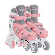 Globber® Rolerji Learning 2v1 S/M: 30-33 Pastel Pink Globber