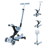 Globber® GO UP deluxe 360° Trottinette Pliable avec Roues Lumineuses Blueberry