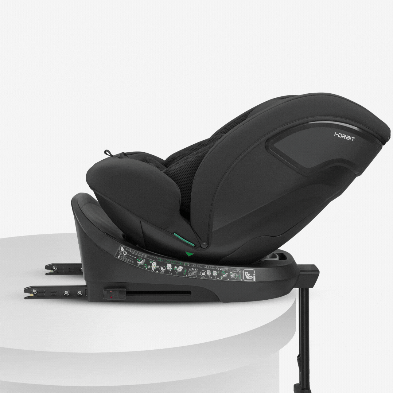 KikkaBoo® Otroški avtosedež 360° i-Orbit i-SIZE (40-150 cm) Black 2025 KikkaBoo