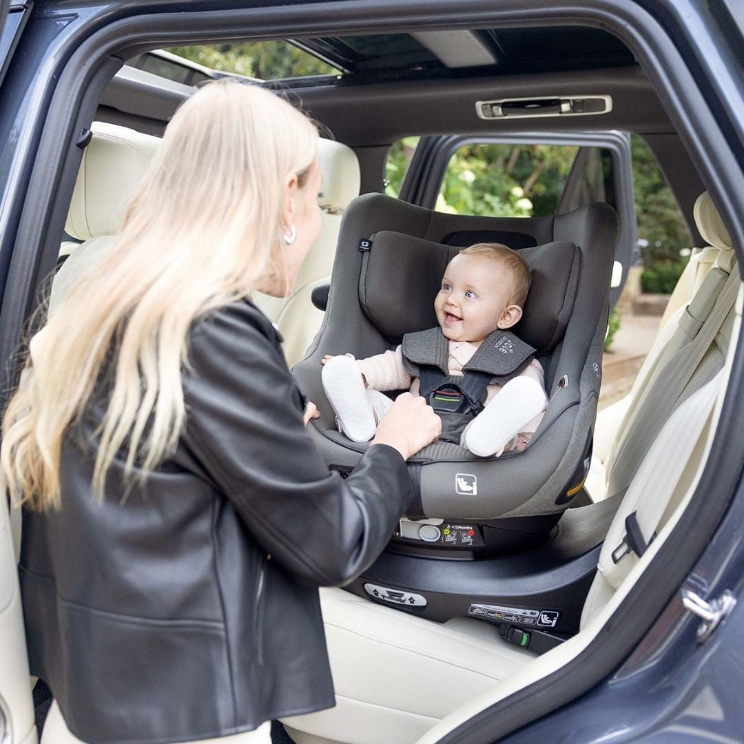 Joie® Otroški avtosedež i-Harbour™ E i-Size (61-105 cm) Signature SandStone Joie