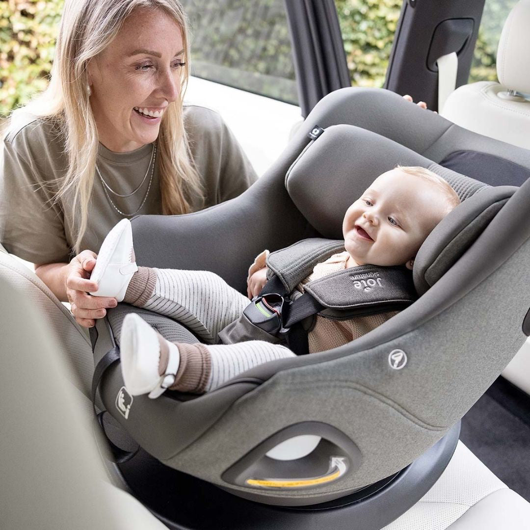 Joie® Otroški avtosedež i-Harbour™ E i-Size (61-105 cm) Signature Ebony Joie