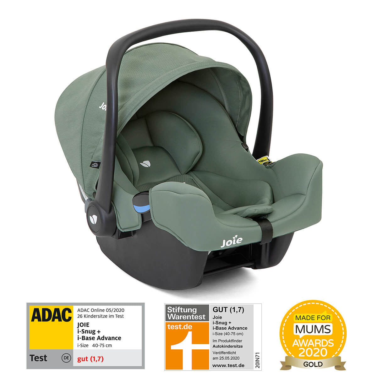 Joie® Otroški avtosedež i-Snug™ i-Size 0+ (40-75 cm) Laurel Joie