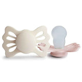 Frigg® Tétine Symétrique en Silicone Lucky Cream/Blush