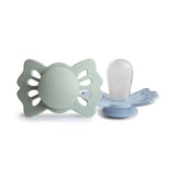 Frigg® Tétine Symétrique en Silicone Lucky Sage/Powder Blue (0-6m)
