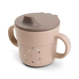 Done by Deer® Lonček s poklopcem Foodie Happy Dots Powder