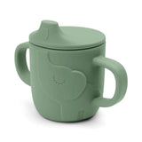 Done by Deer® Peekaboo spout cup Elphee Green