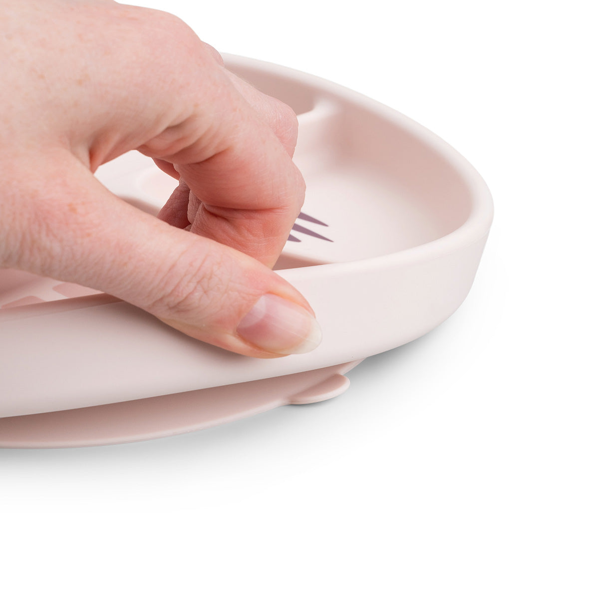 Done by Deer® Silikonski deljeni krožnik Playground Powder Done by Deer