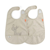 Done by Deer® Set di due bavaglini Lalee Sand