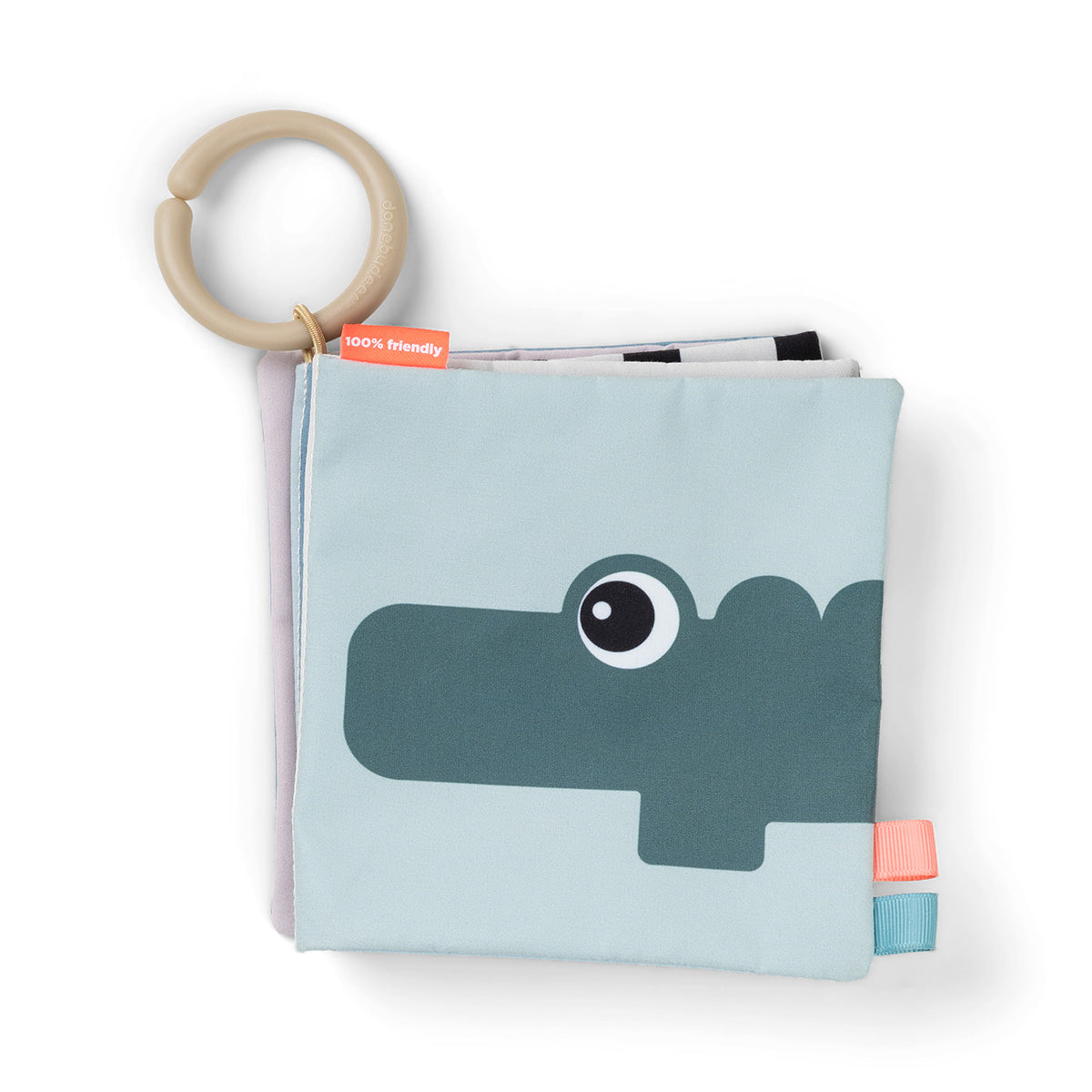 Done by Deer® Zložljiva mehka knjigica Deer Friends Colour Mix Done by Deer