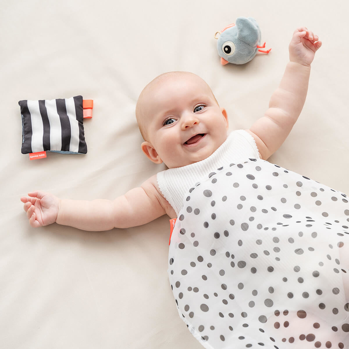 Done by Deer® Set senzoričnih igračk Birdee Blue Done by Deer