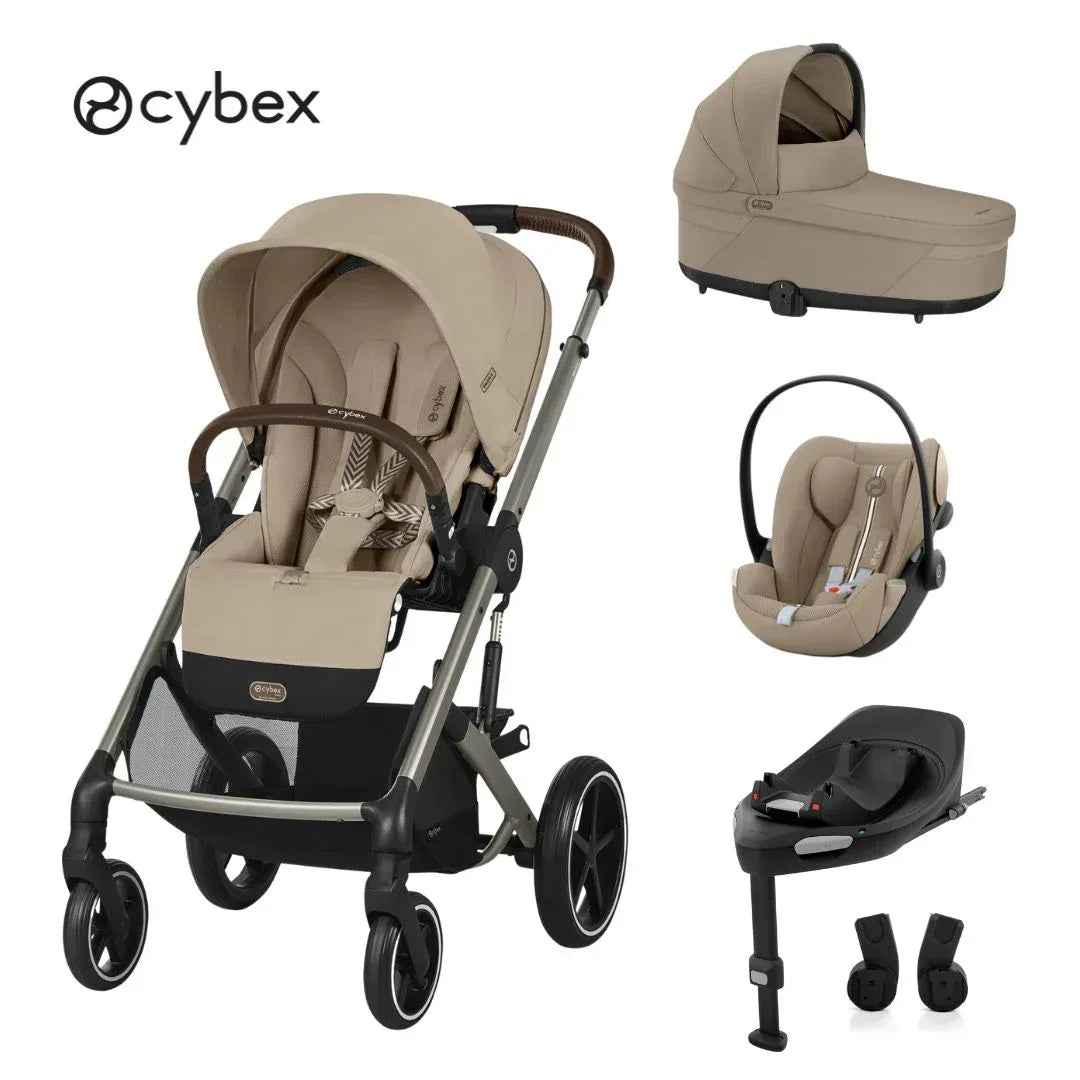 cybex bassinet Cybex® 4in1 Stroller Balios S Lux + Carry Cot + Cloud G Car Seat + Bas – Evitas