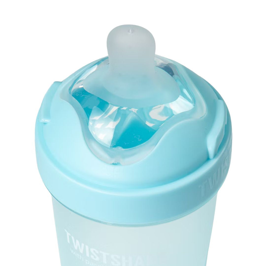 Twistshake® Steklenička PRO Double Anti-Colic 330ml Pastel Blue Twistshake