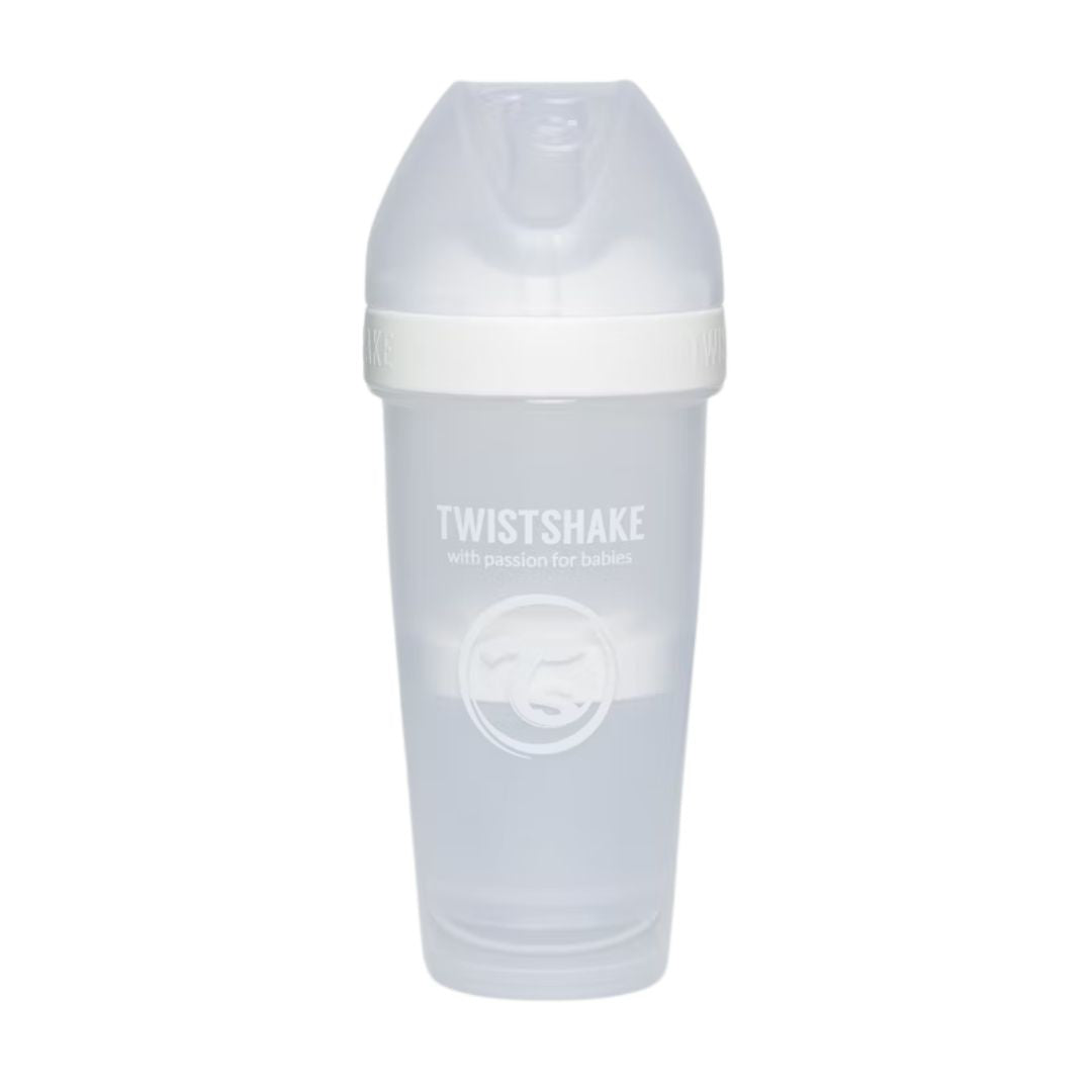 Twistshake® Steklenička PRO Double Anti-Colic 330ml White Twistshake