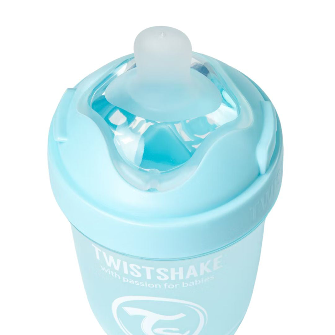 Twistshake® Steklenička PRO Double Anti-Colic 180ml Pastel Pastel Blue Twistshake