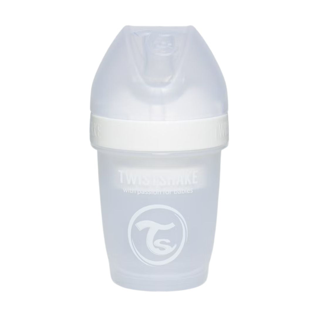 Twistshake® Steklenička PRO Double Anti-Colic 180ml White Twistshake