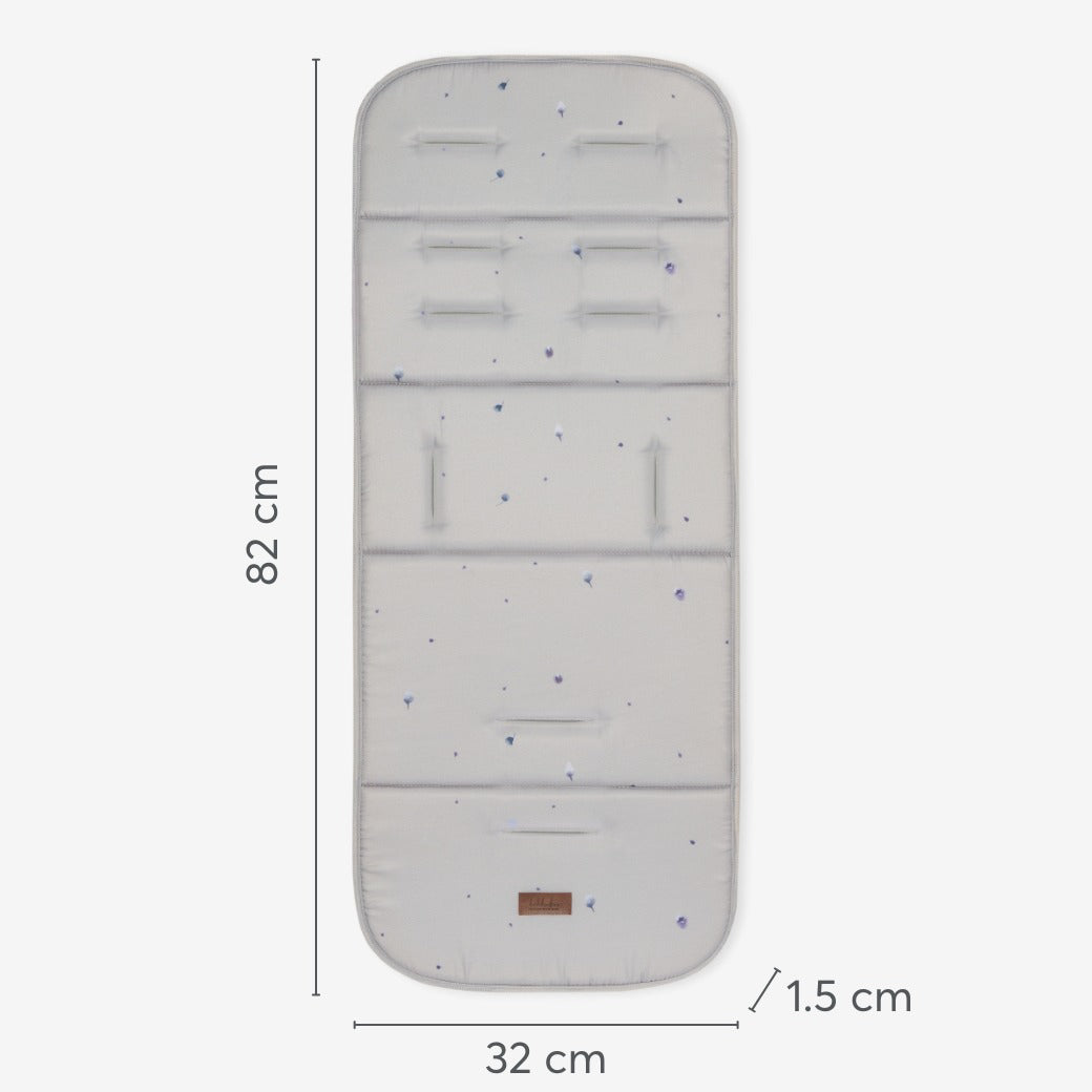 KikkaBoo® Univerzalna podloga za voziček Dreamy Fields Grey KikkaBoo