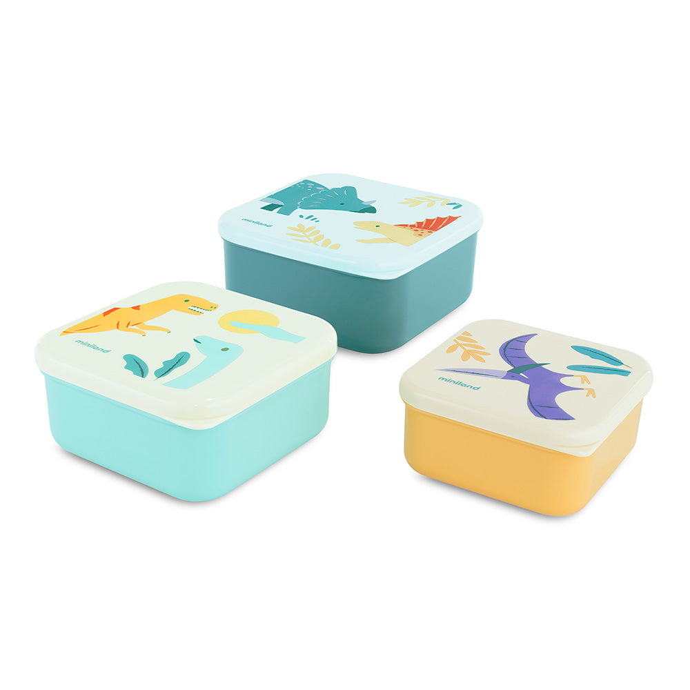 Miniland® Škatlice za prigrizke Jurassic Miniland