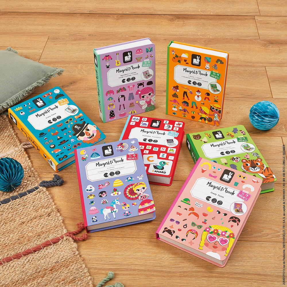 Janod® Magnetna igra Girl's costumes Janod