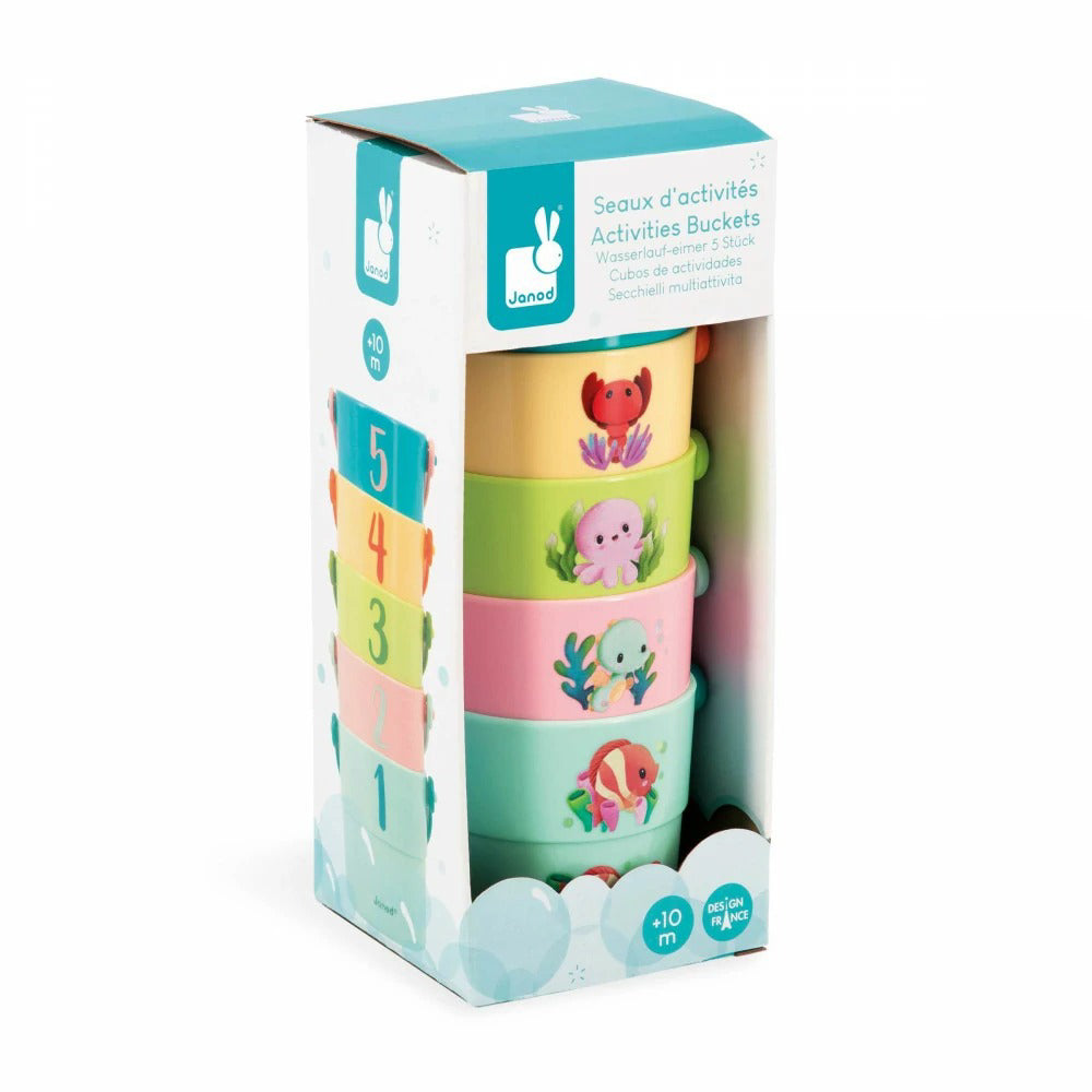 Janod® Lončki za kopanje My Baby Animals Janod