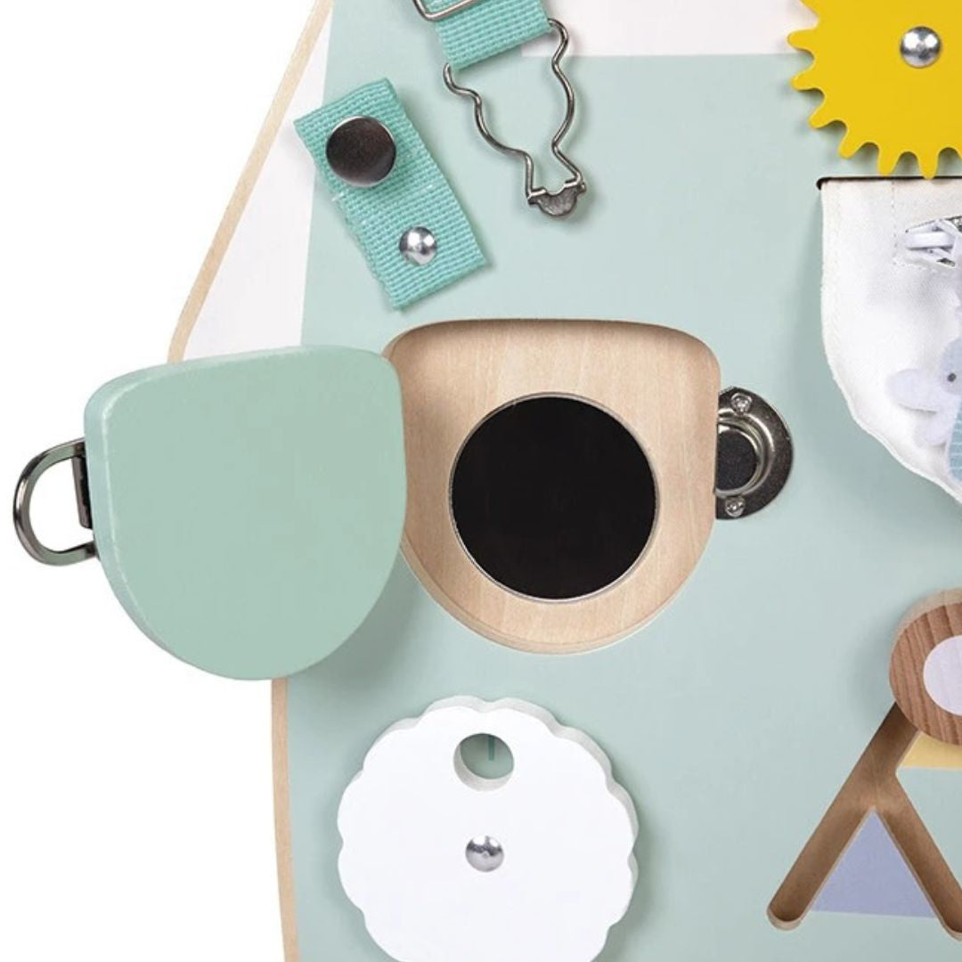 Janod® Lesena aktivnostna tabla Bear Janod