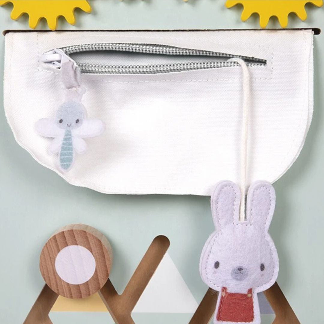 Janod® Lesena aktivnostna tabla Bear Janod