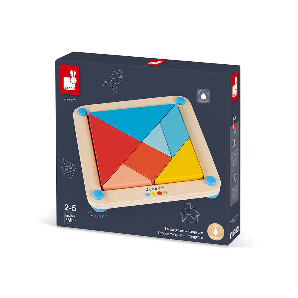 Janod® Lesene kocke Tangram Janod