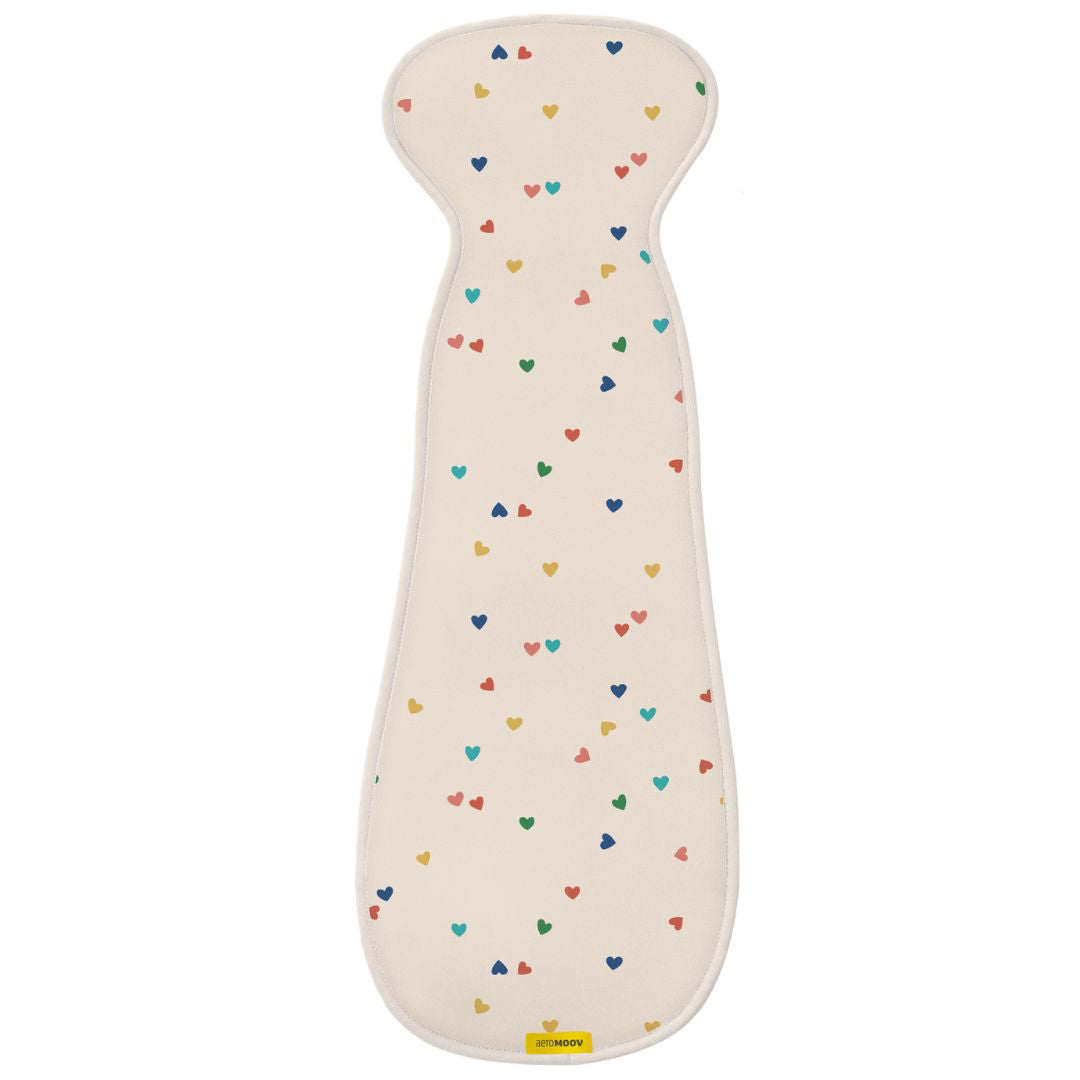 AeroMoov® Zračna podloga za avtosedež Skupina 2/3 (15-36 kg) Confetti Hearts AeroMoov