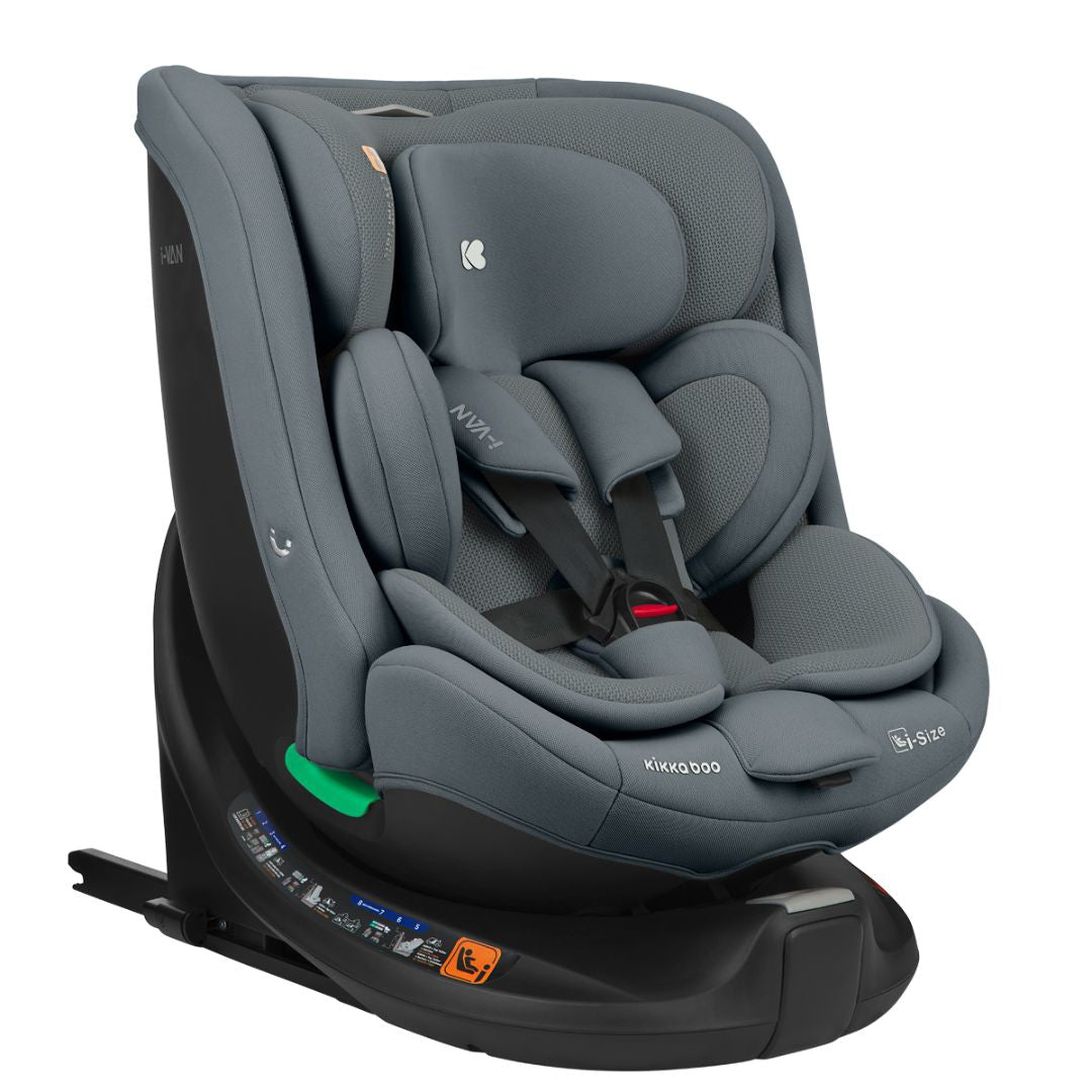 KikkaBoo® Otroški avtosedež 360°i-Van i-SIZE (40-150 cm) Dark Grey KikkaBoo