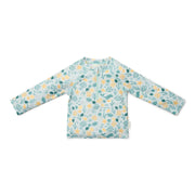 Little Dutch® Otroška kopalna majica z dolgimi rokavi Seashells Sunny Yellow Little Dutch