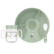 Little Dutch® Začetni 3-delni jedilni set Little Farm Little Dutch