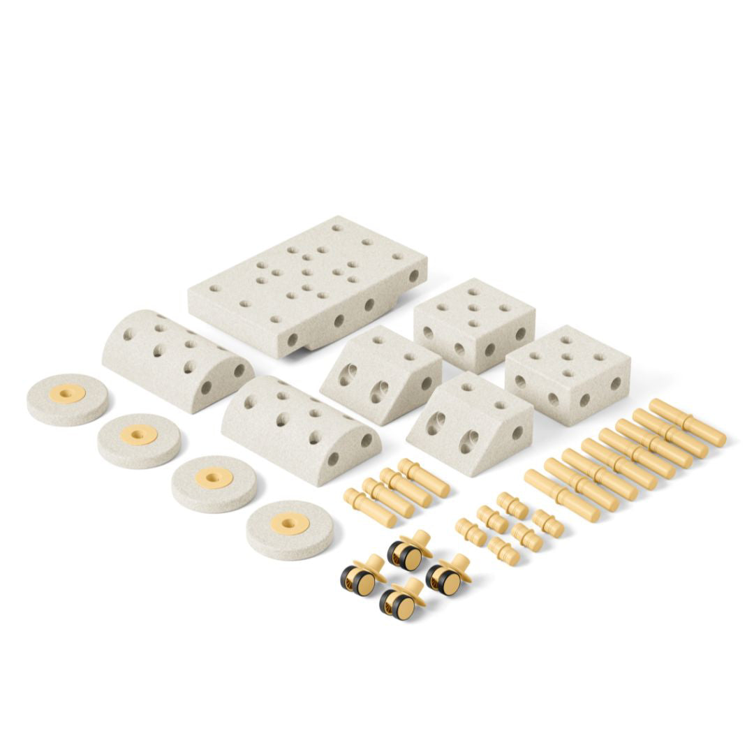 Modu® Dreamer set - Sand Grey / Honey Yellow Modu