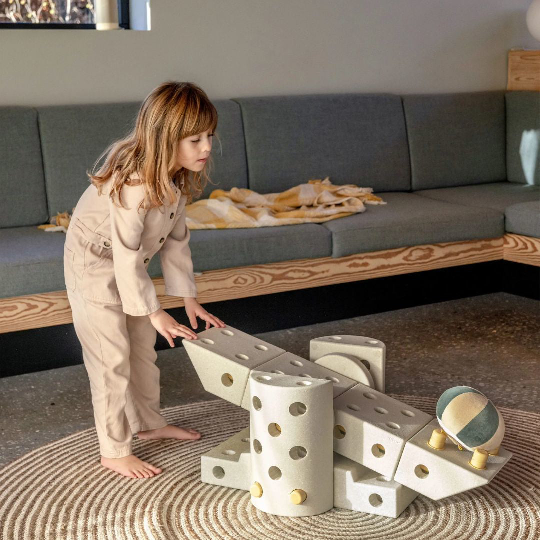 Modu® Dreamer set - Sand Grey / Honey Yellow Modu