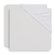 Jollein® Bombažna rjuha 2 kosa 40/50x80/90 White Jollein