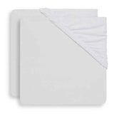 Jollein® Plahta s gumicom 2 komada 40/50x80/90 White