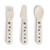 Done by Deer® Set di posate Foodie Tiny farm Sand