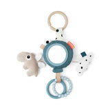 Done by Deer® Gioco attività per passeggino con specchietto Happy Clouds Blue