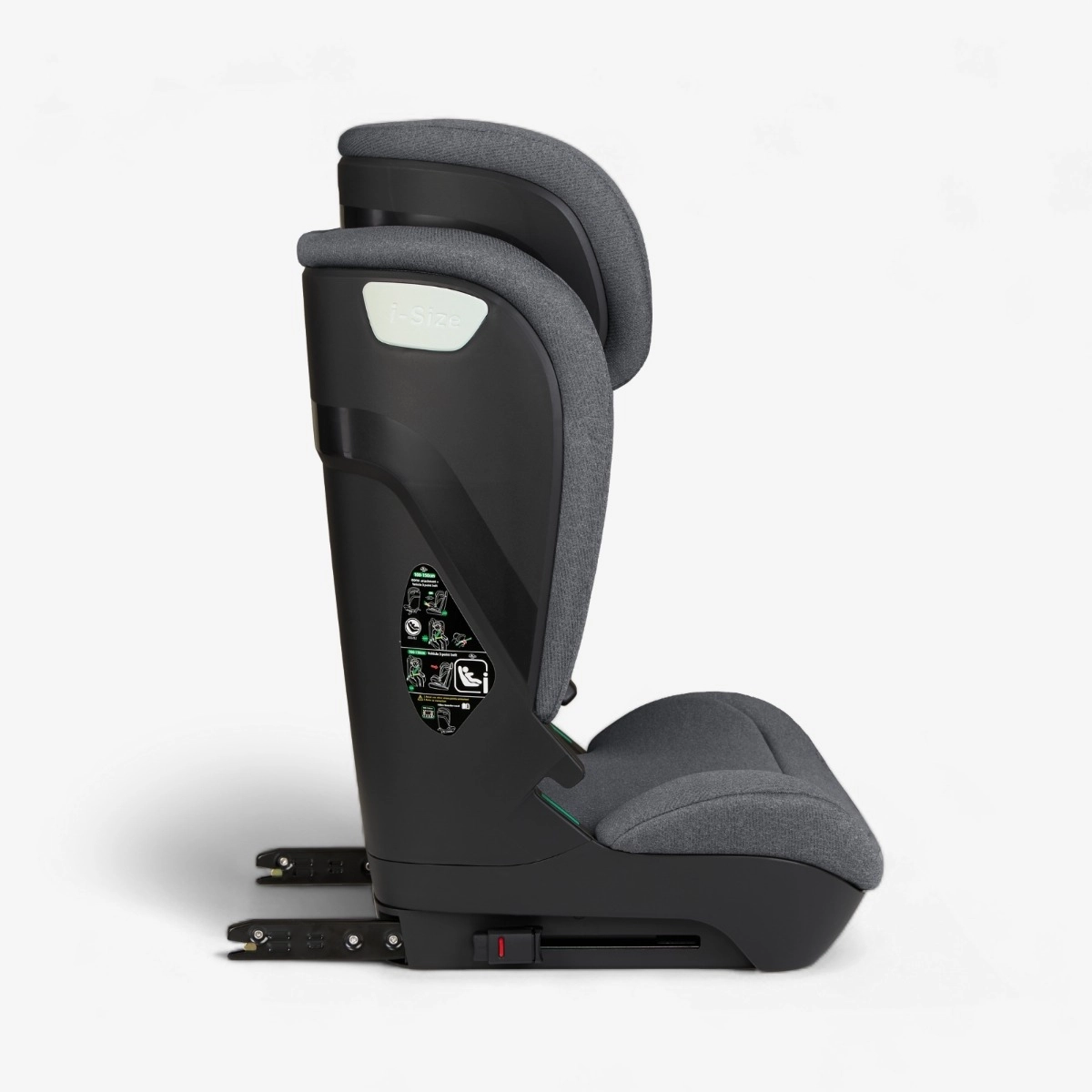 KikkaBoo® Otroški avtosedež i-Scout i-SIZE (100-150 cm) Dark Grey KikkaBoo