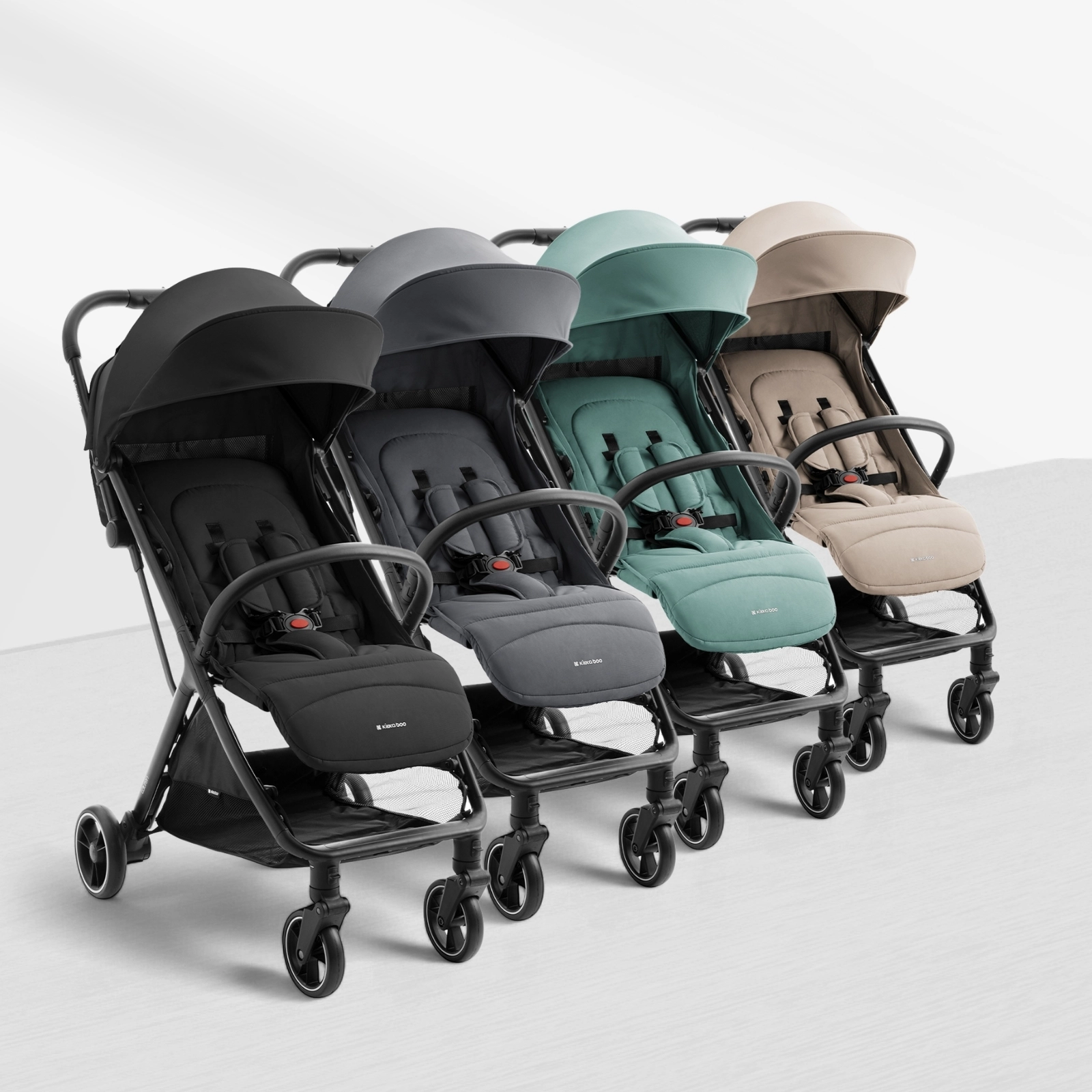 KikkaBoo® Otroški voziček Lauren Black 2025 KikkaBoo