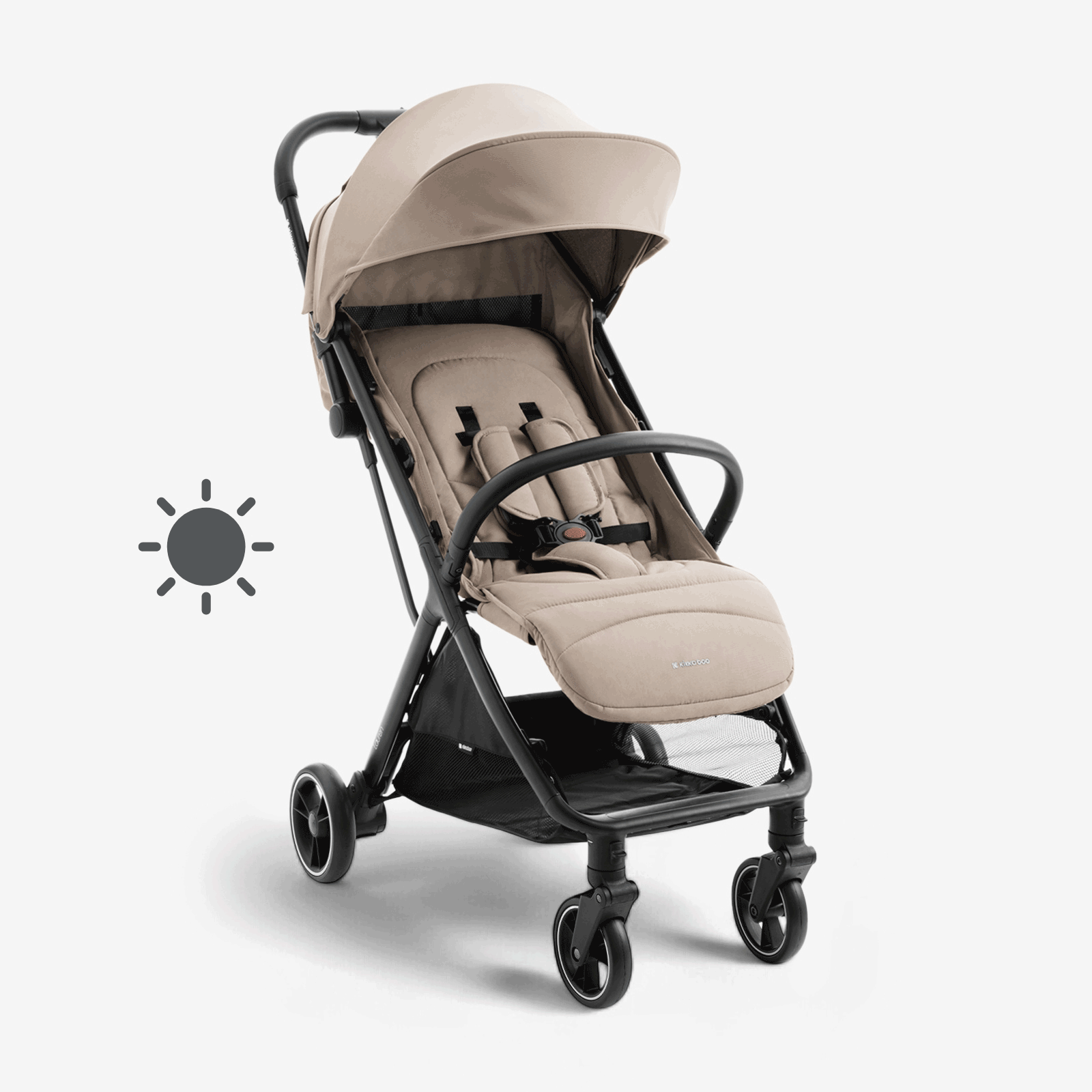 KikkaBoo® Otroški voziček Lauren Beige 2025 KikkaBoo