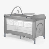 KikkaBoo® Prijenosan krevetić 2 levels 125x65 So Gifted PLUS Grey