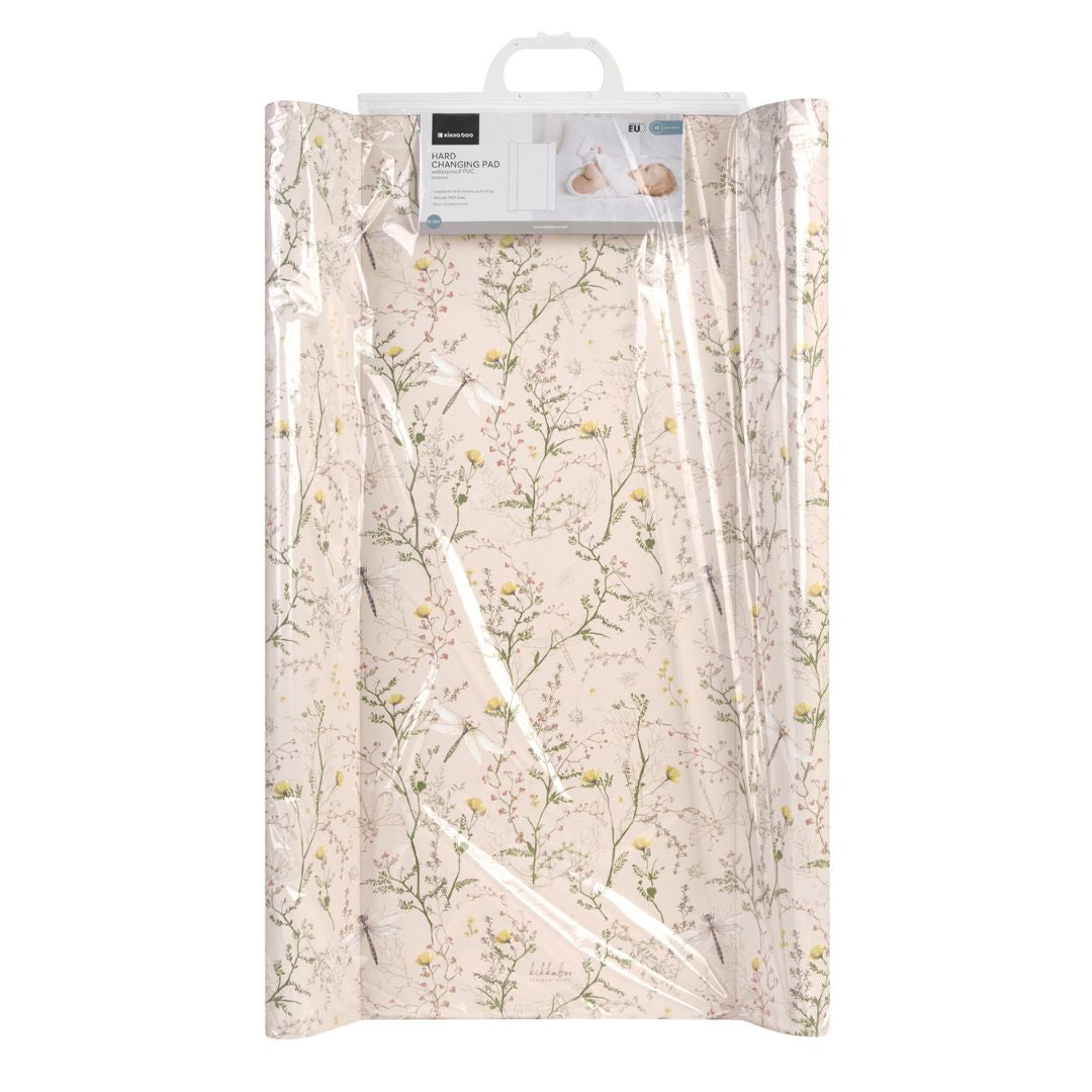 KikkaBoo® Trda previjalna podloga 70х50cm Secret Garden Beige KikkaBoo