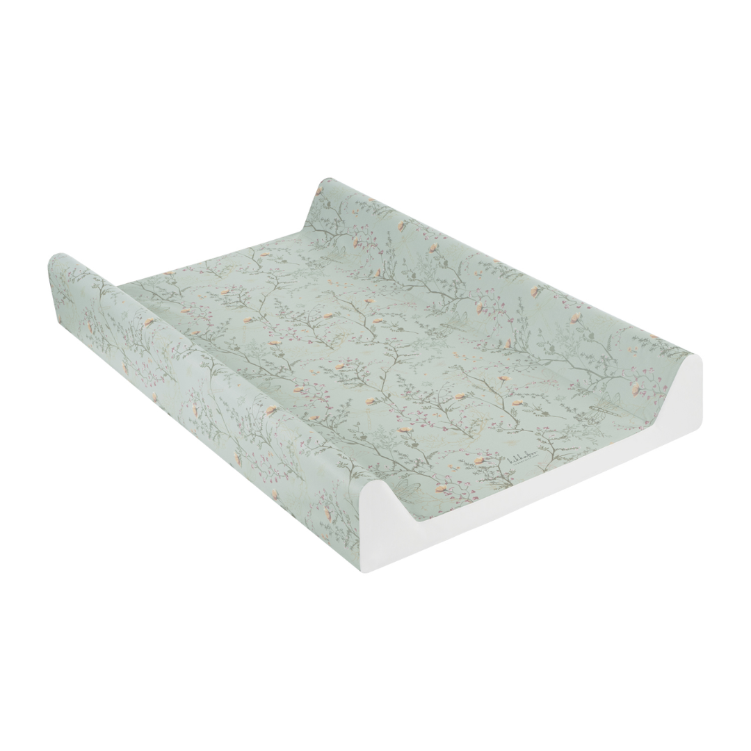 KikkaBoo® Previjalna podloga 70х50cm Secret Garden Green KikkaBoo