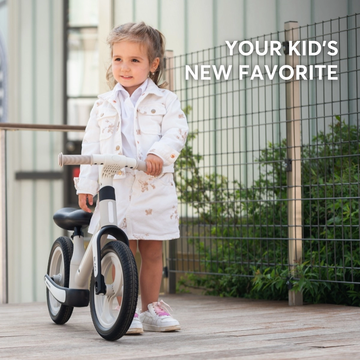 KikkaBoo® Otroški poganjalec Blace Pink KikkaBoo